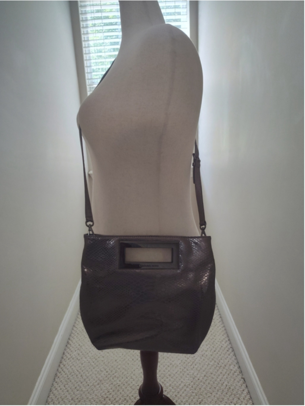 Women's Michael Kors Crossbody Bag One Size Grey